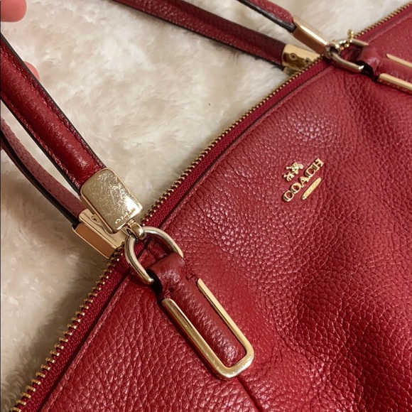 SOLD Red Coach Crossbody Bag - Picture 8 of 8